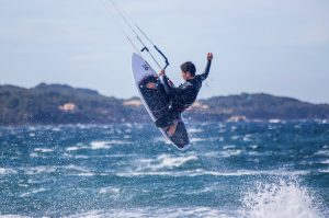 kitesurfing